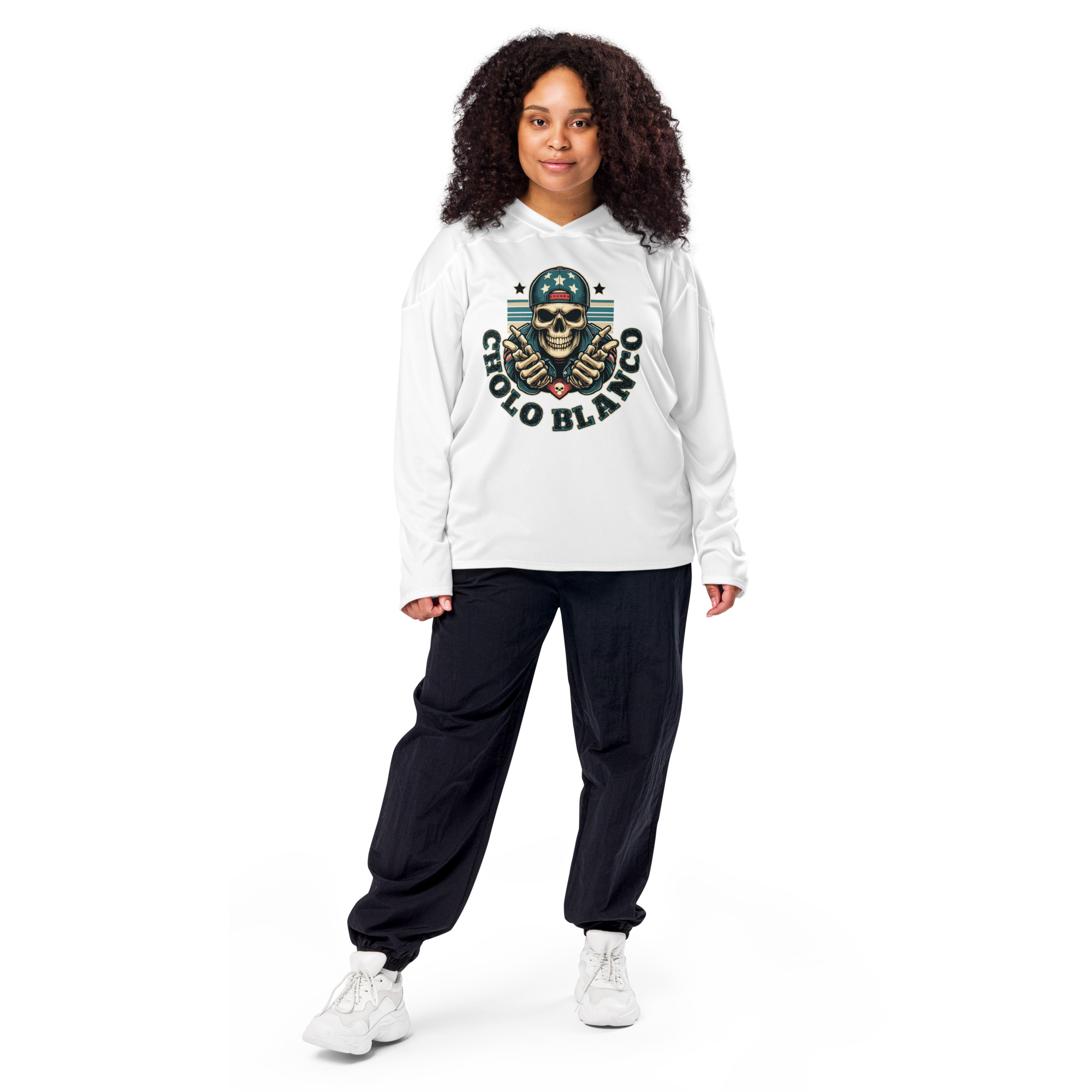 Recycled hockey fan jersey