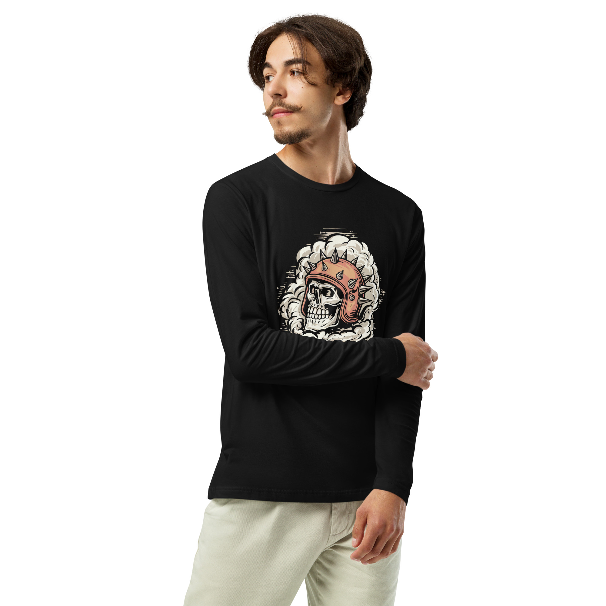 Long Sleeve Fitted Crew - Image 3