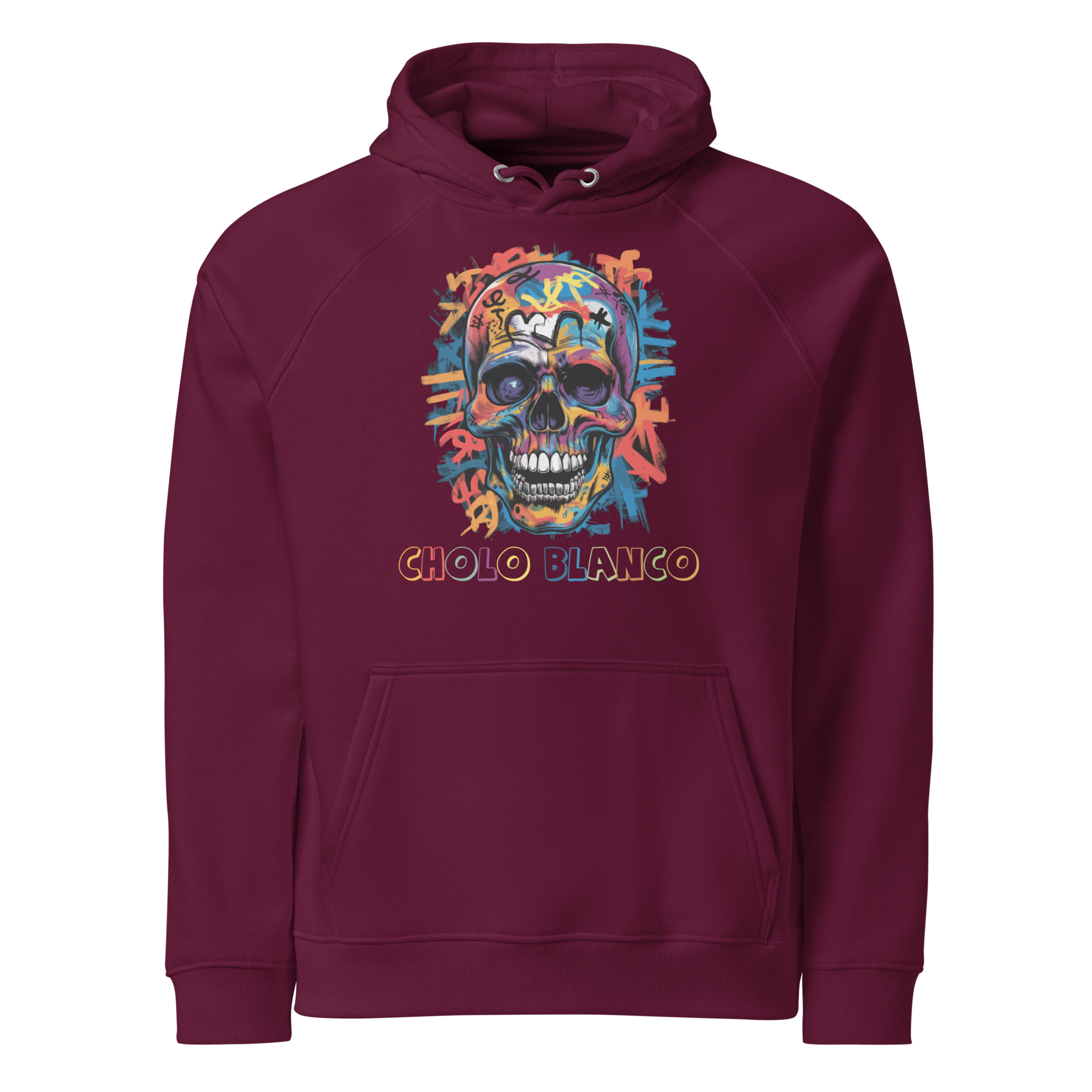 Unisex eco raglan hoodie - Image 5