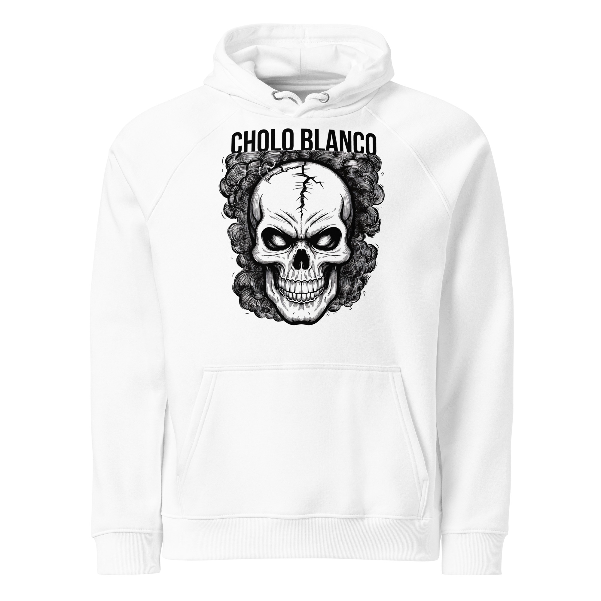 Unisex eco raglan hoodie - Image 5