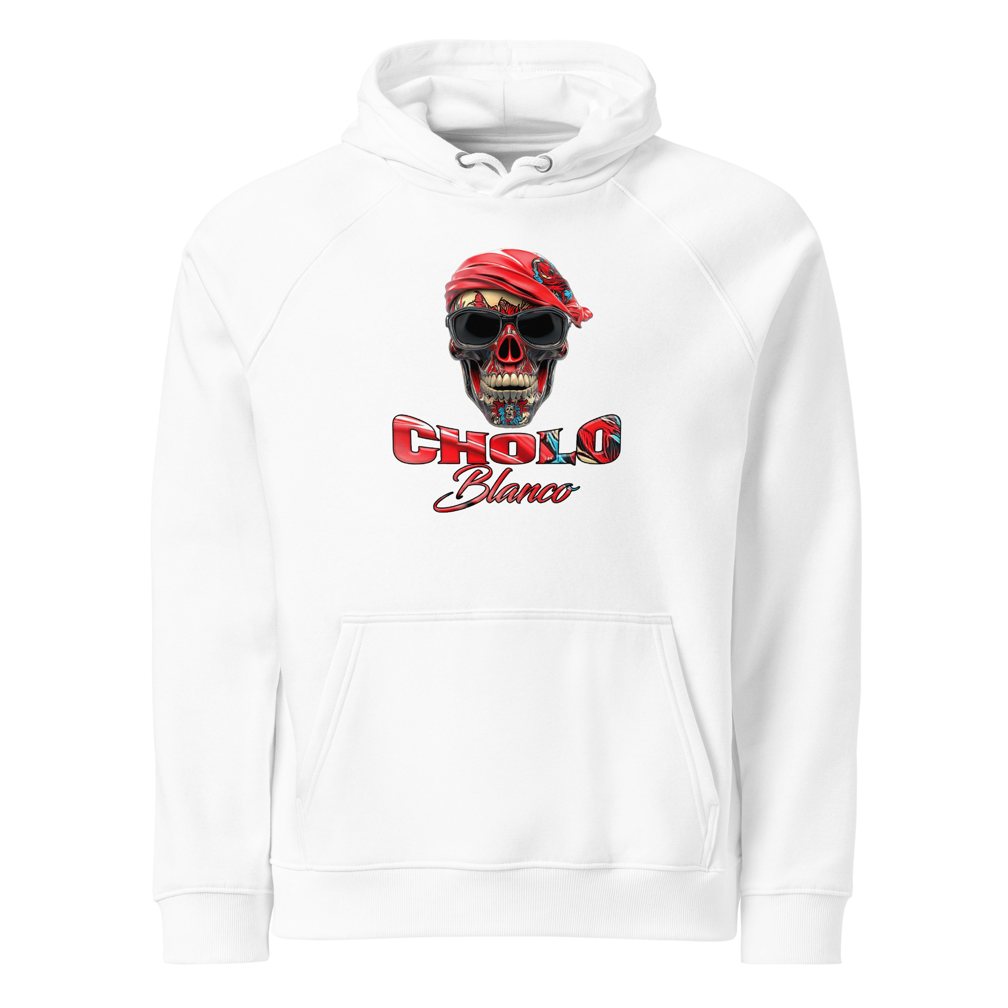 Unisex eco raglan hoodie - Image 17