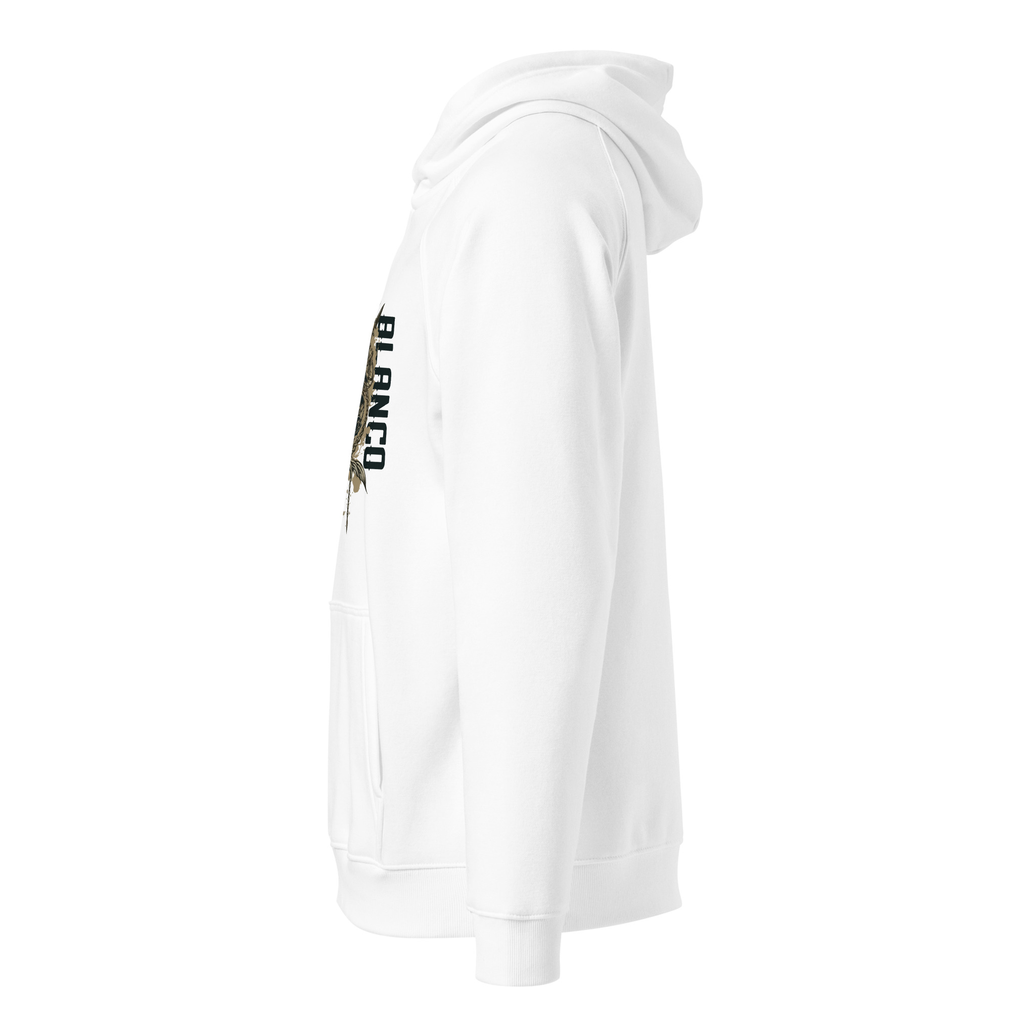 Unisex eco raglan hoodie - Image 6