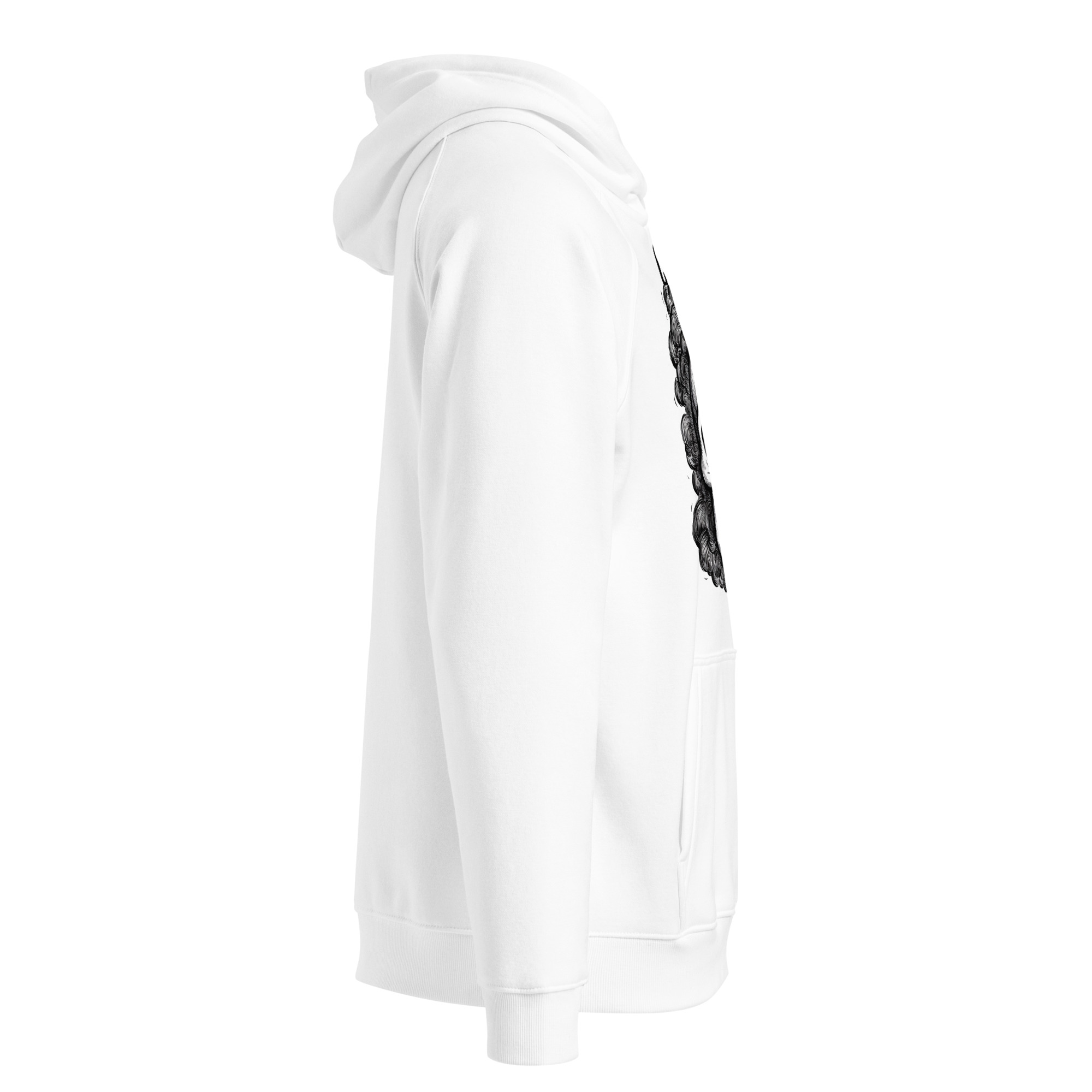 Unisex eco raglan hoodie - Image 7