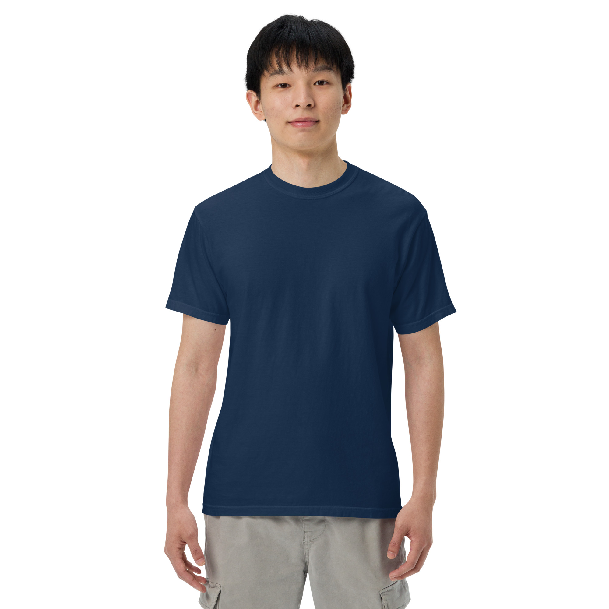 Unisex garment-dyed heavyweight t-shirt - Image 8