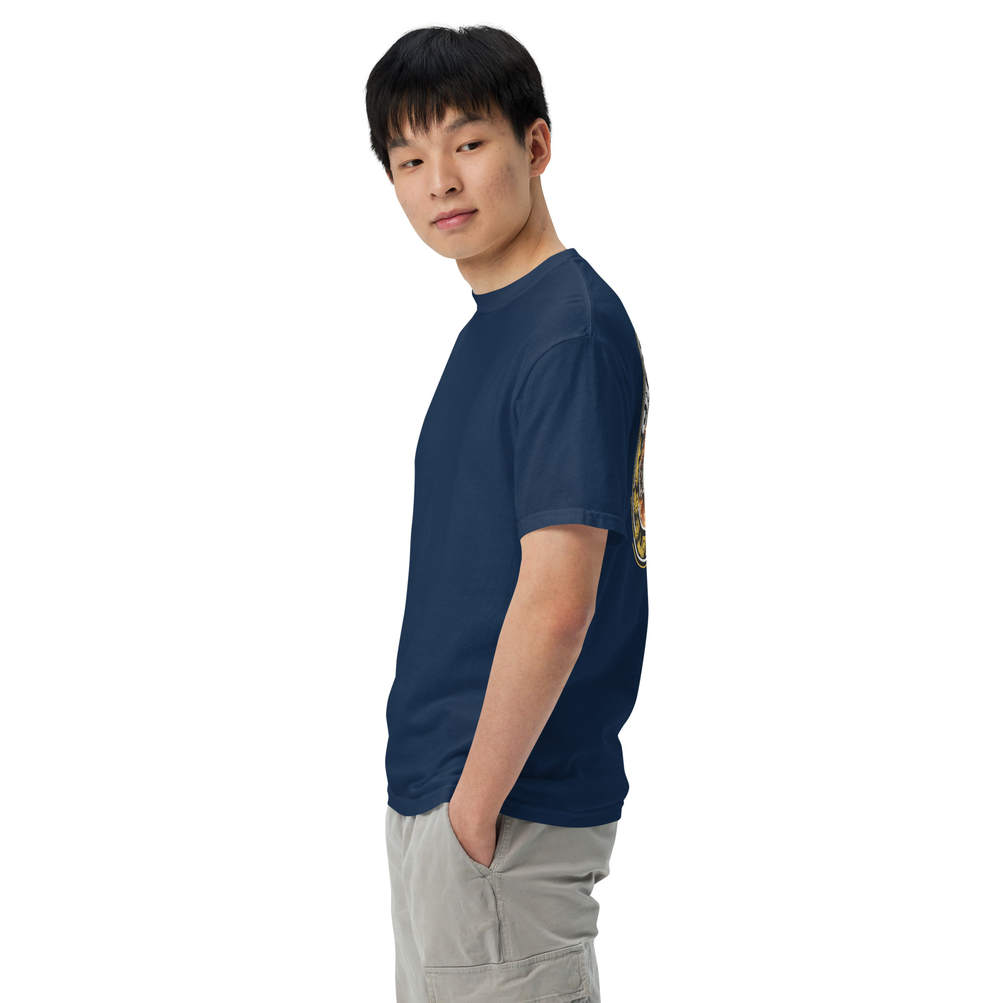 Unisex garment-dyed heavyweight t-shirt - Image 11