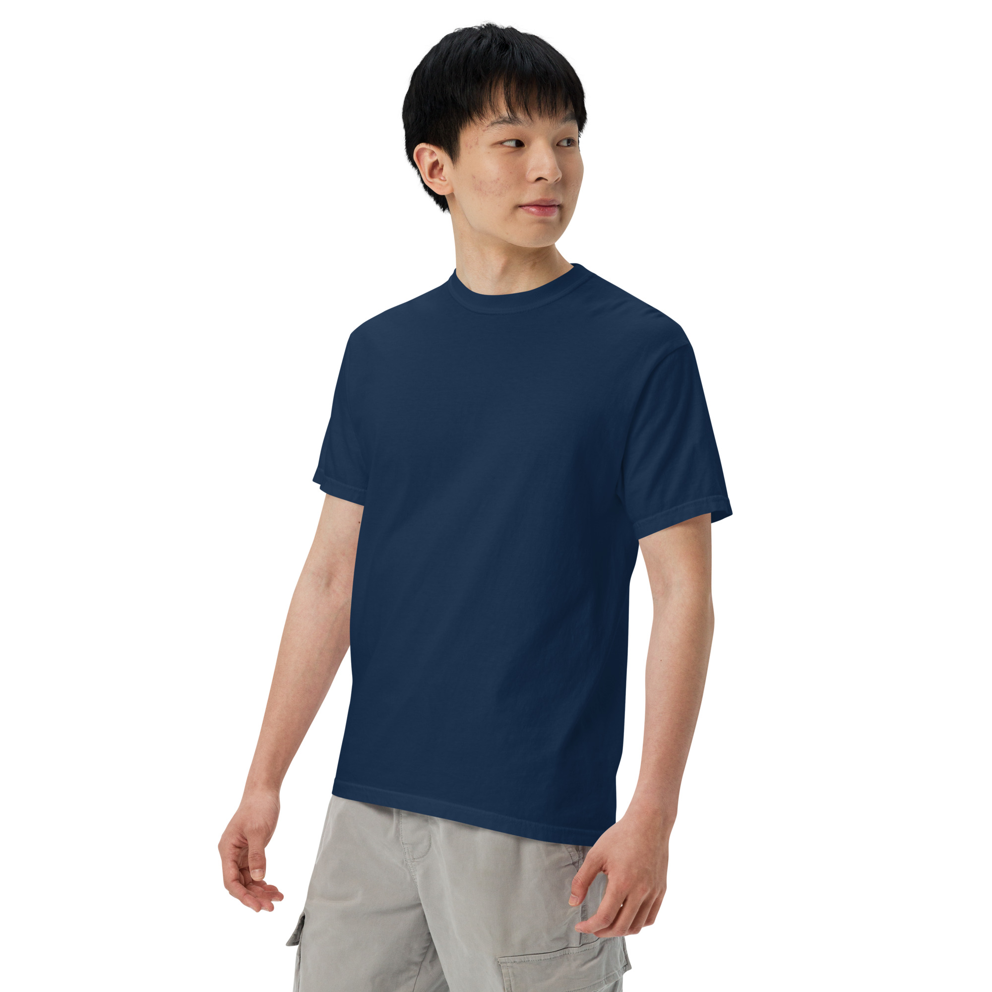 Unisex garment-dyed heavyweight t-shirt - Image 14
