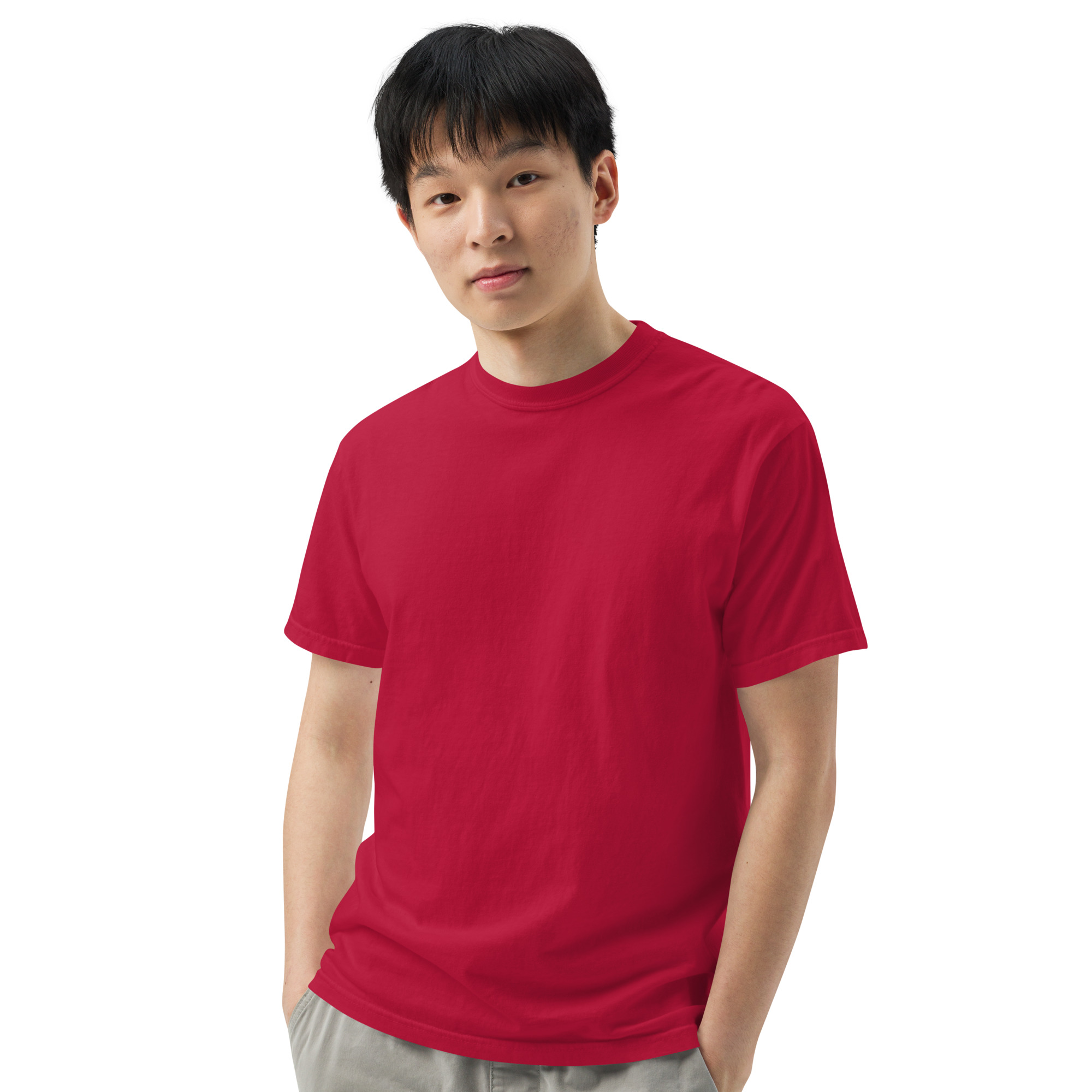 Unisex garment-dyed heavyweight t-shirt - Image 18