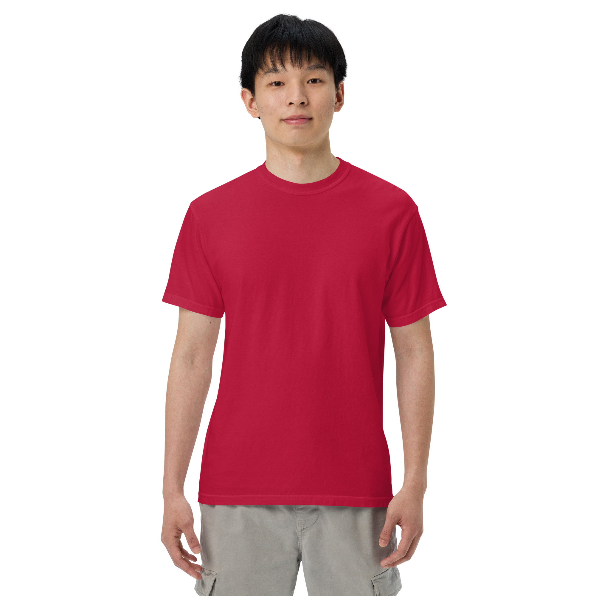 Unisex garment-dyed heavyweight t-shirt - Image 16