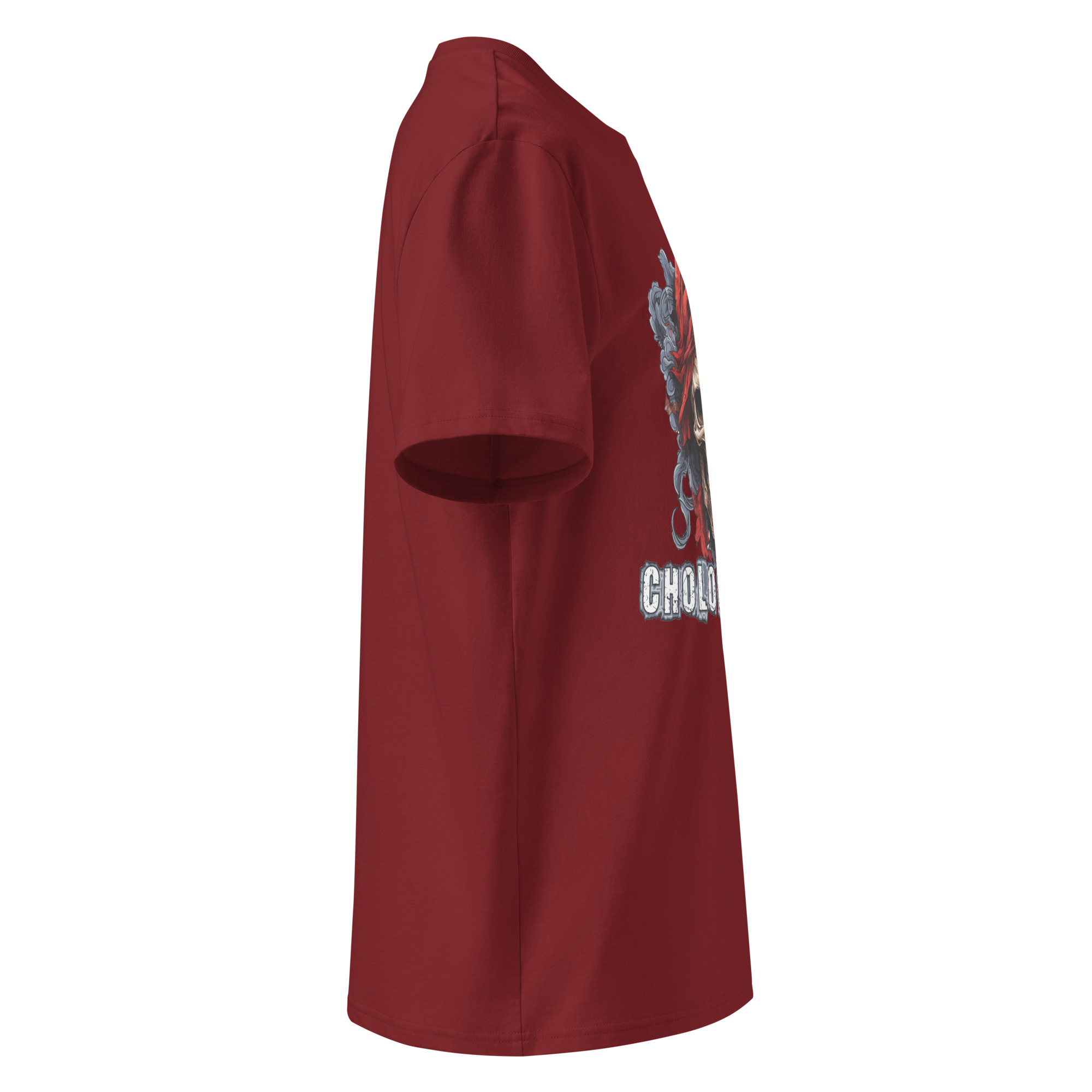 Unisex organic ribbed neck t-shirt - Image 16