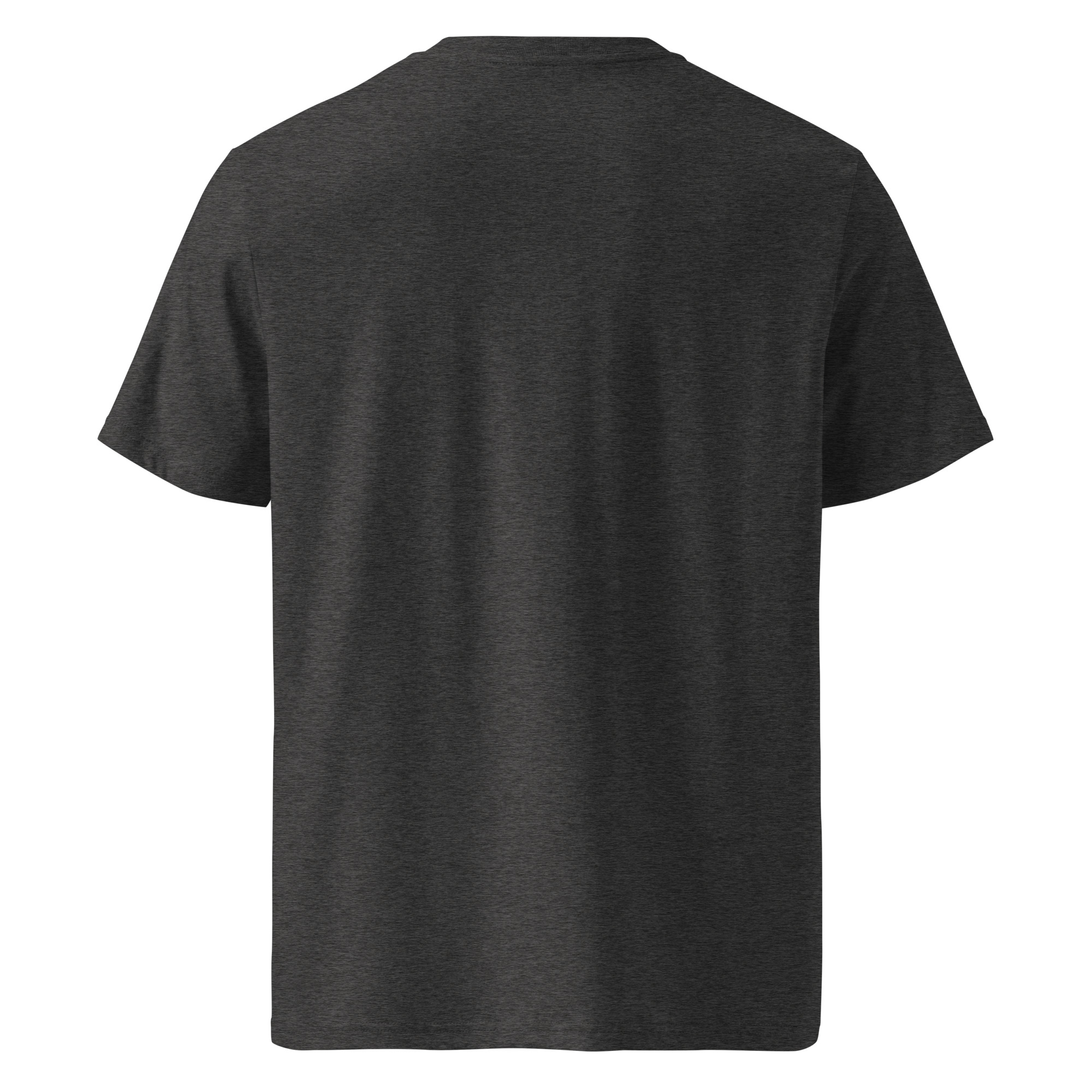 Unisex organic ribbed neck t-shirt - Image 10