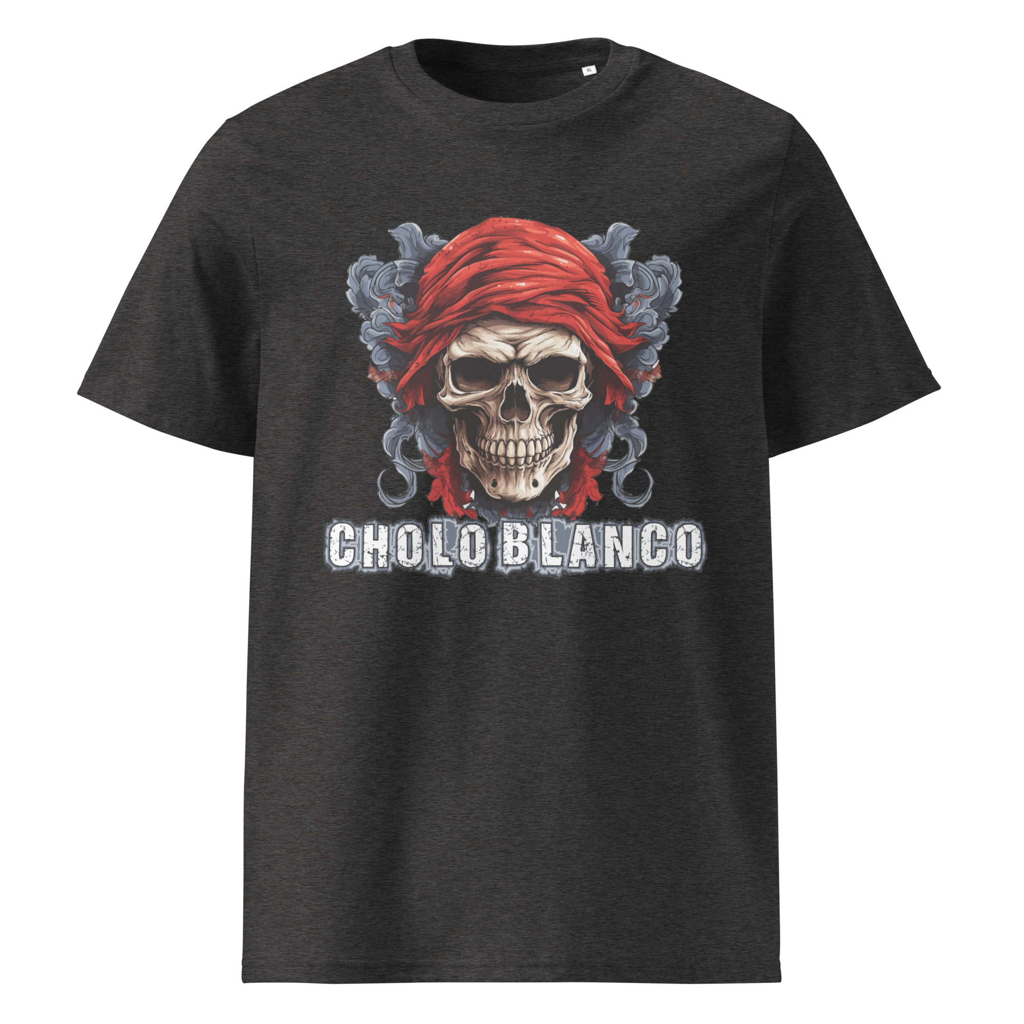 Unisex organic ribbed neck t-shirt - Image 9