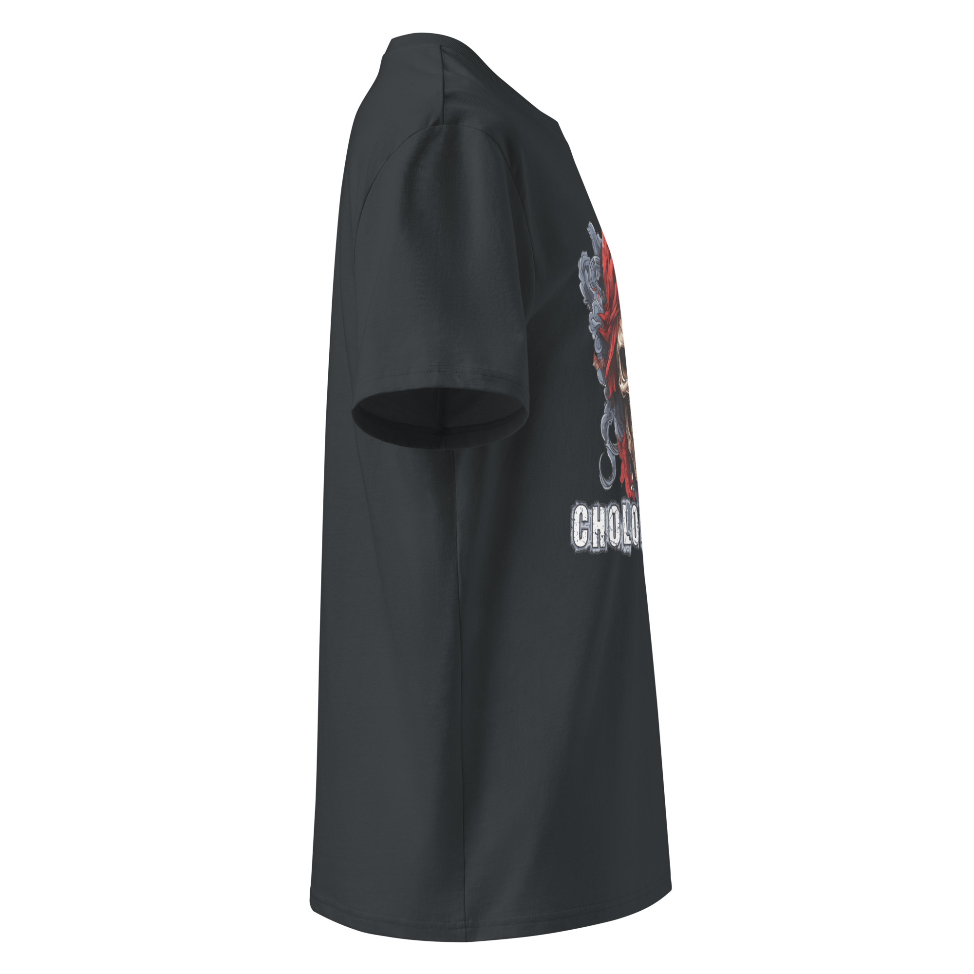 Unisex organic ribbed neck t-shirt - Image 20