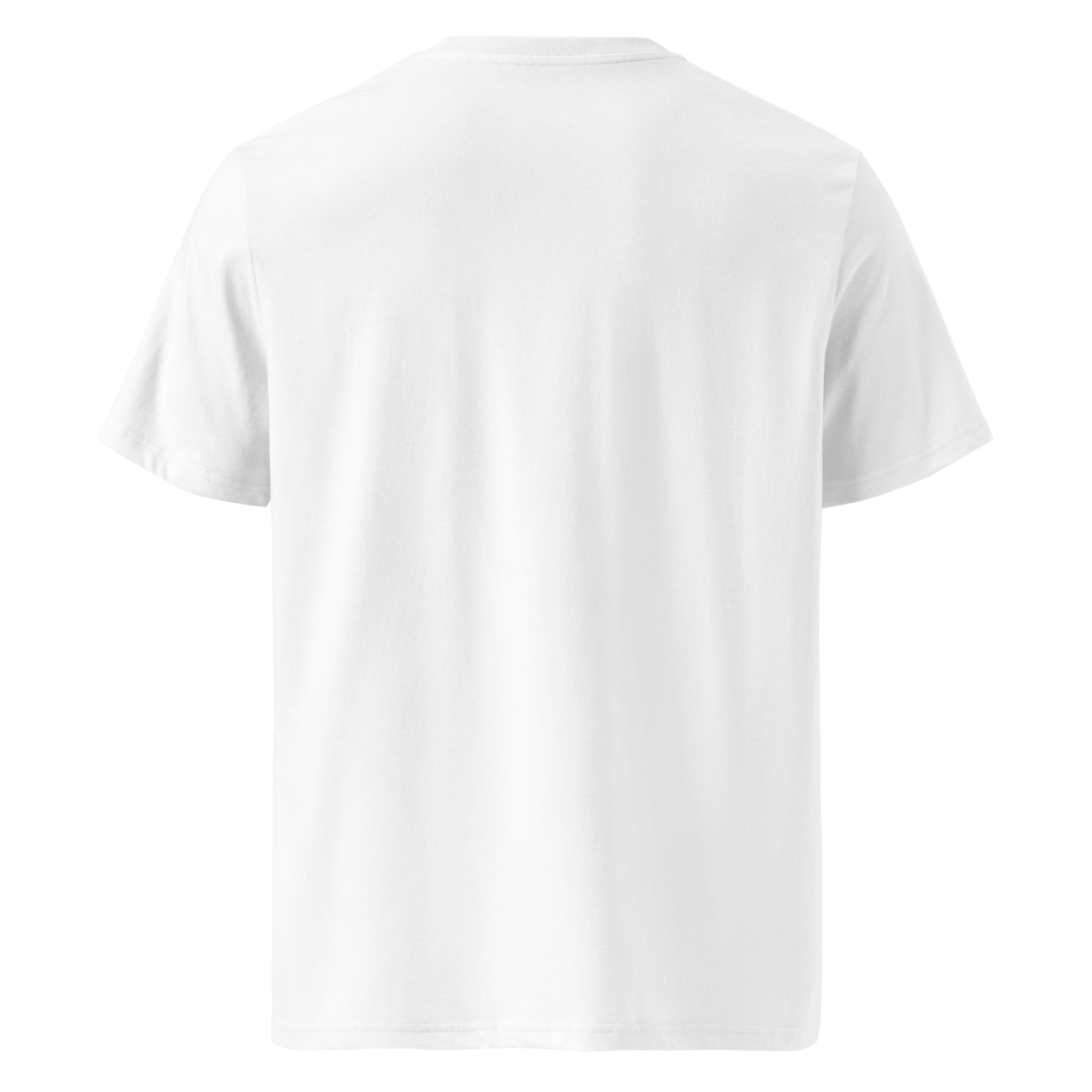 Unisex organic ribbed neck t-shirt - Image 30