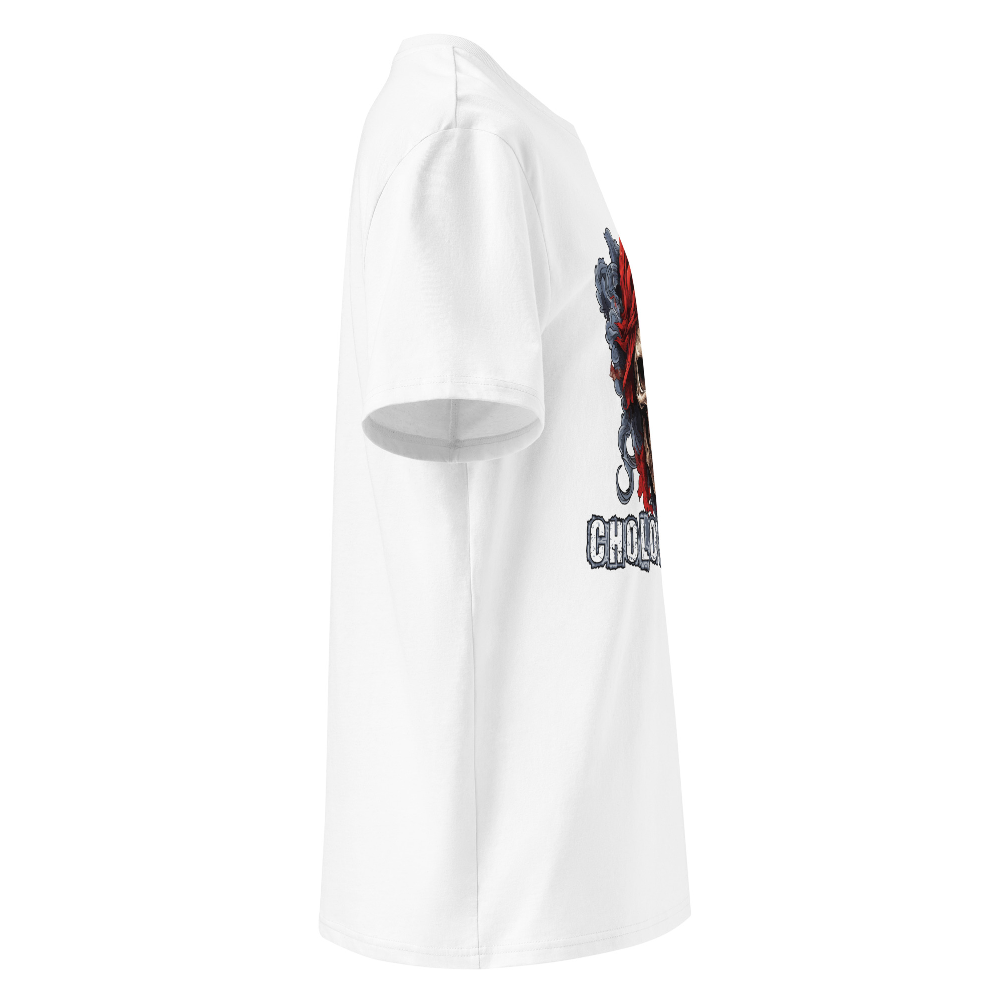 Unisex organic ribbed neck t-shirt - Image 32