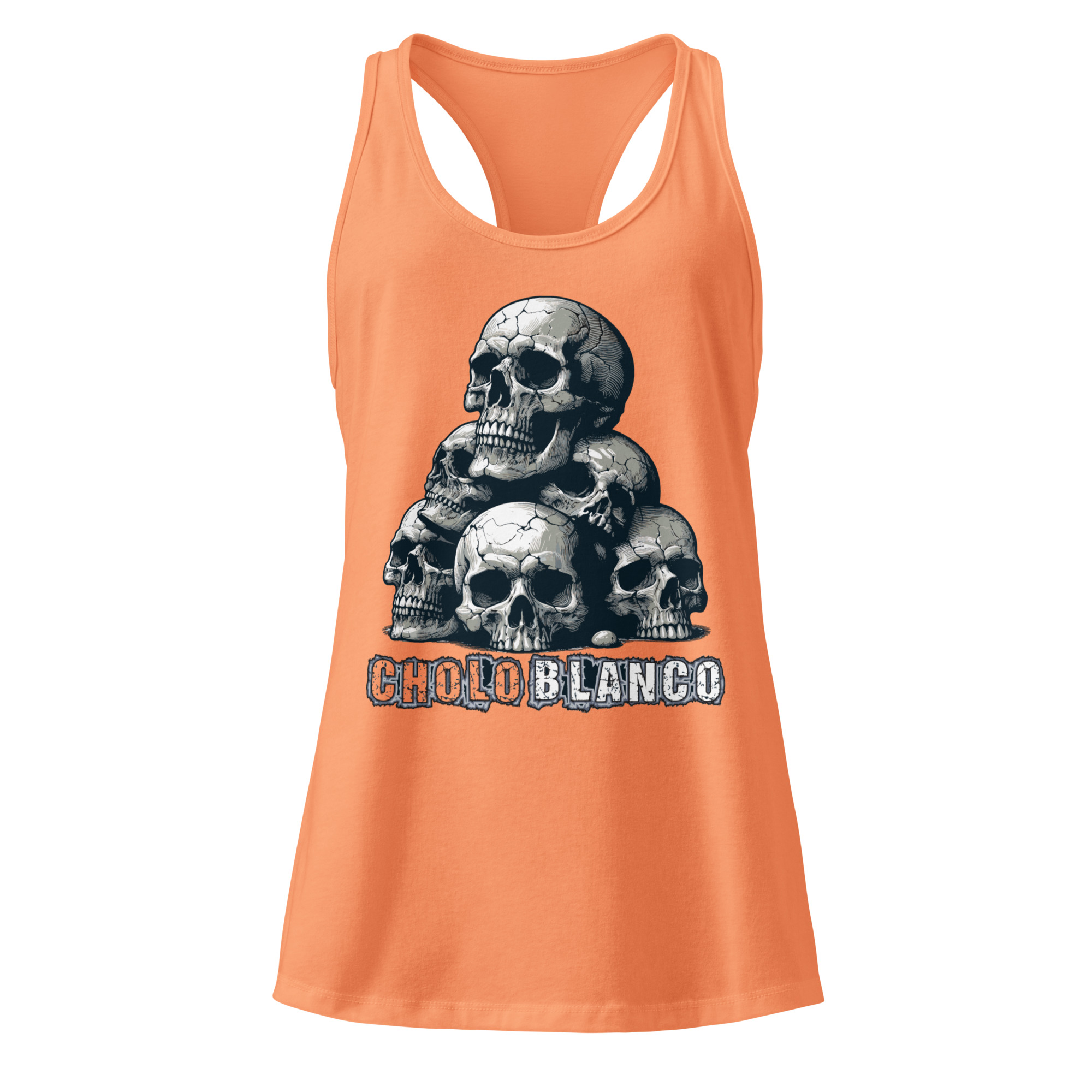 Women’s fitted racerback tank top