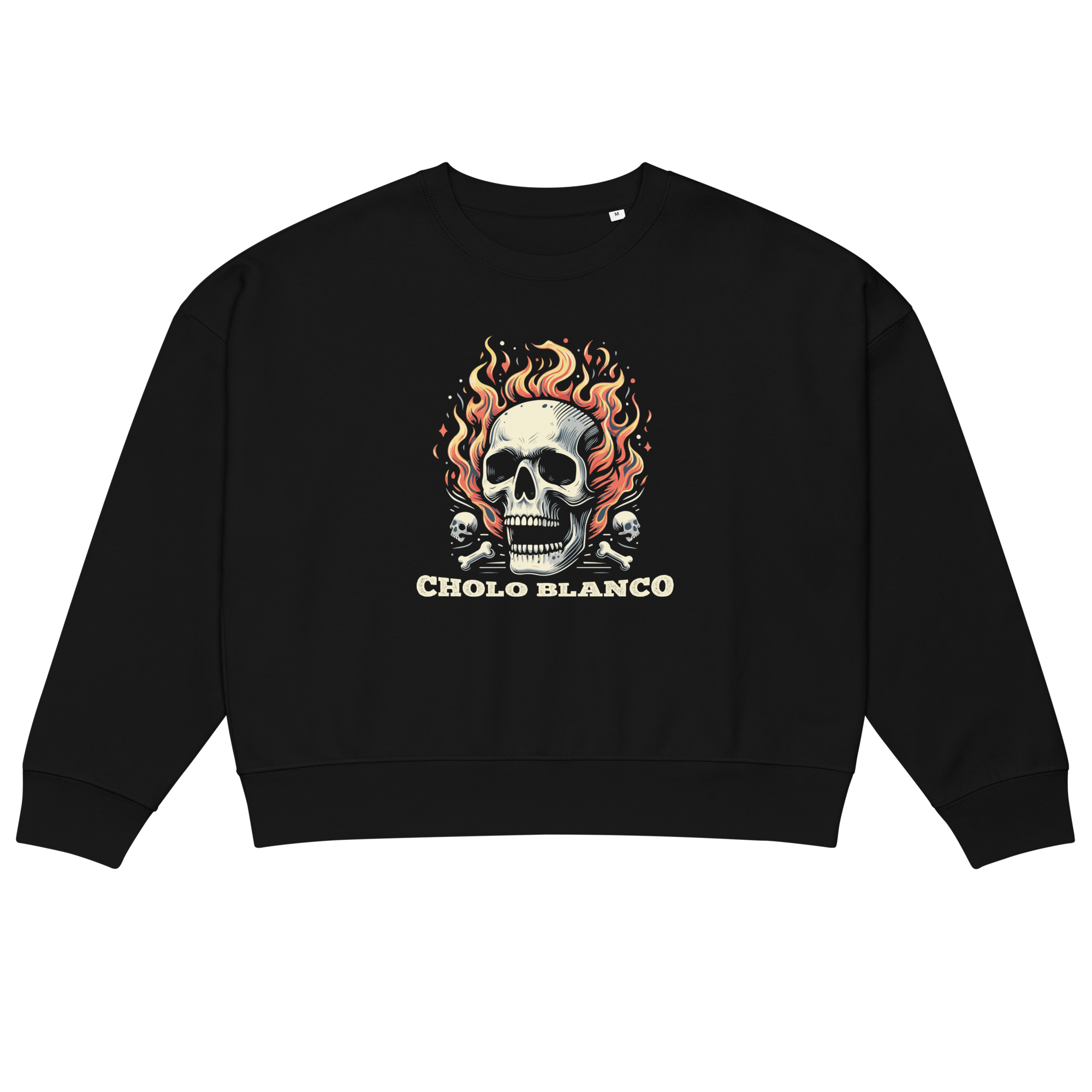 Women’s organic crew neck sweatshirt - Image 2